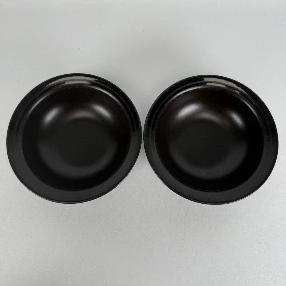 MIDNIGHT SUN BY PFALTZGRAFF BROWN BOWL‎ SET OF 2